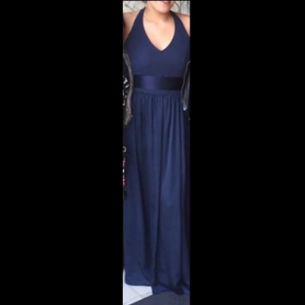 Navy blue Vera wang dress